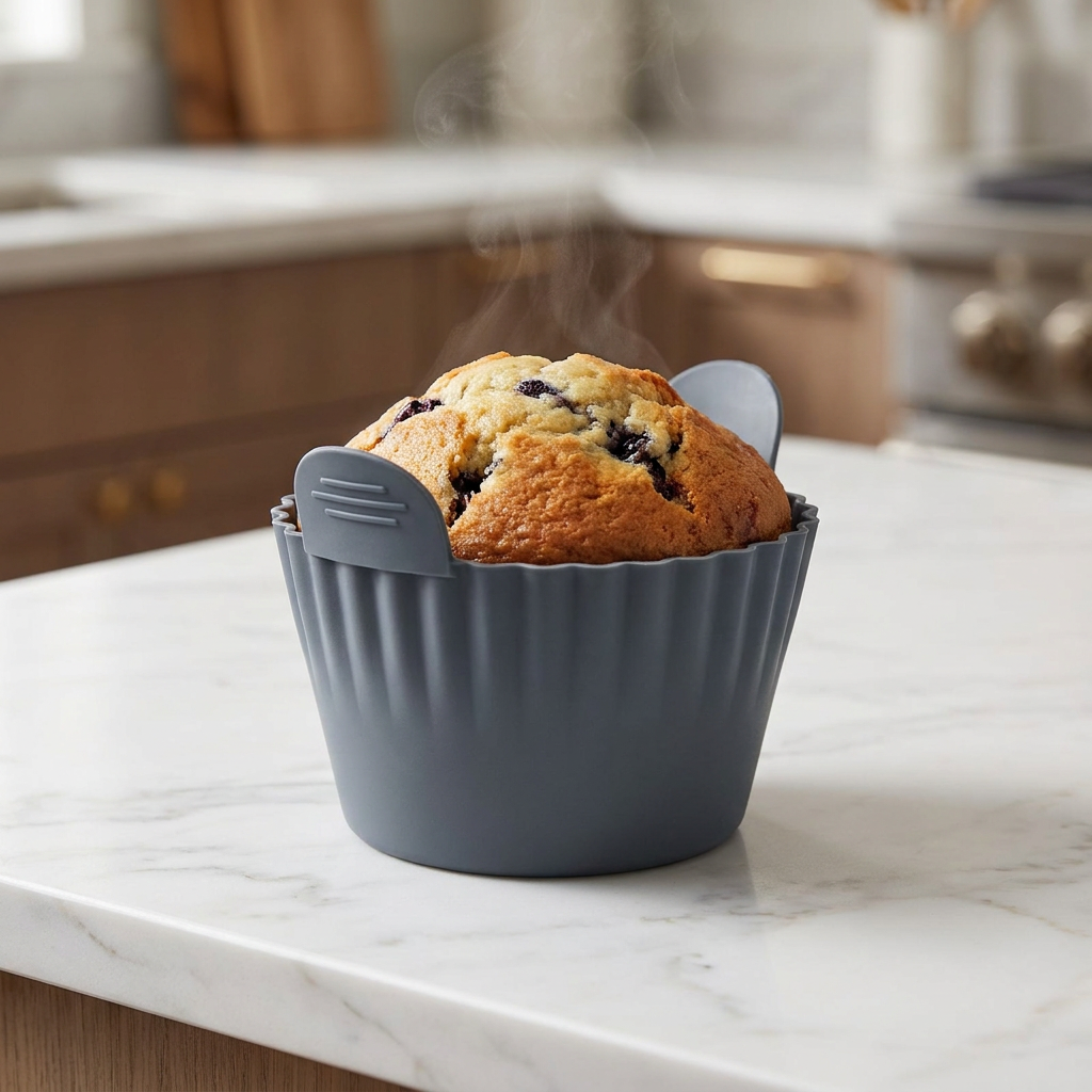 Silicone Cups 3-Piece Slate Gray - luxury