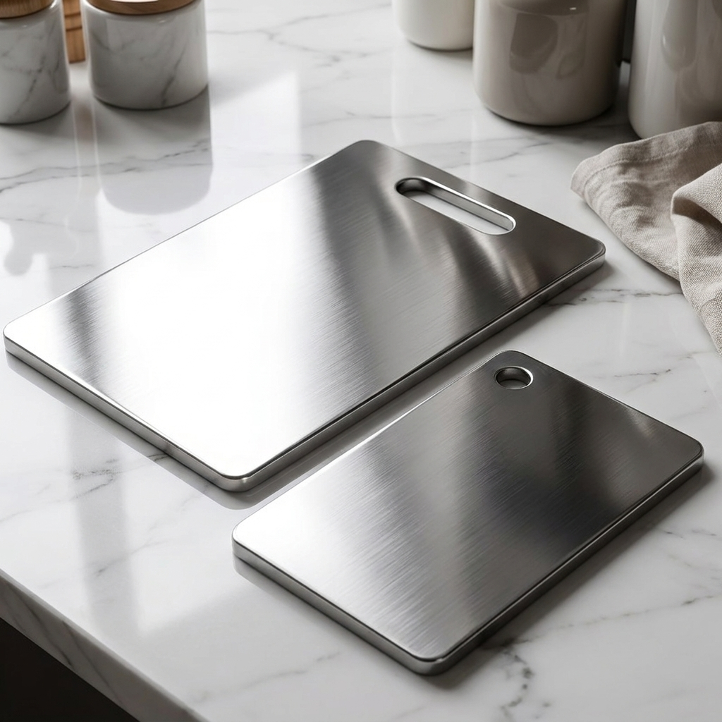 Stainless Steel Cutting Board 3-Piece - luxury